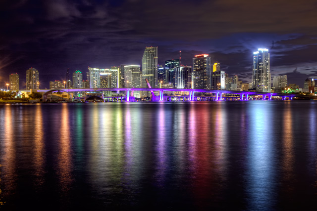 Miami At Night