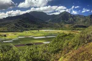 kawailoa bay, mah'ulepu, kauai, hawaii