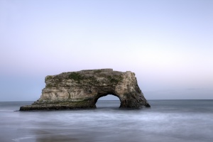 natural bridges, california, ca, cali, sunset, state park, united states, america, usa, rock, ocean