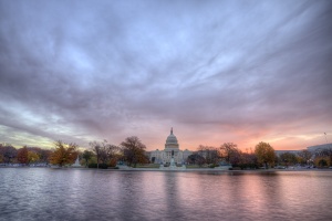 capitol, sunrise, clouds, light, washington dc, travel
