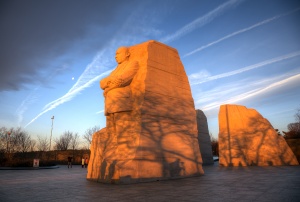 martin luther king jr, memorial, washington dc, travel, tidal basin, sunrise, morning, travel, mlk,