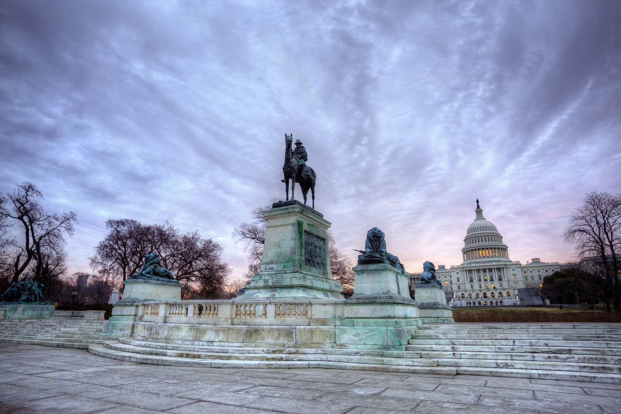 Ulysses S Grant Statue in Washington DC