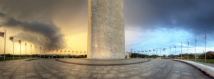 washington monument, washington dc, storm, clouds, weather, american flag, washington dc, travel, panoramic, rain