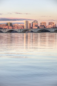 rosslyn, arlington, virginia, va, potomac, river, bridge, visit, view, skyline, washington dc,