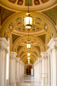 library of congress, loc, washington dc, interior architecture, interior, gold, architecture, arches, dc, congress, government