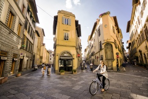 florence, italy, firenze, street, walk, bike, europe, european, street, visit, travel