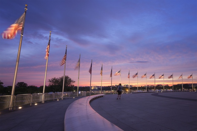 american flags, washington monument, sunset, national mall, reflection, photographer, washington dc, monument,
