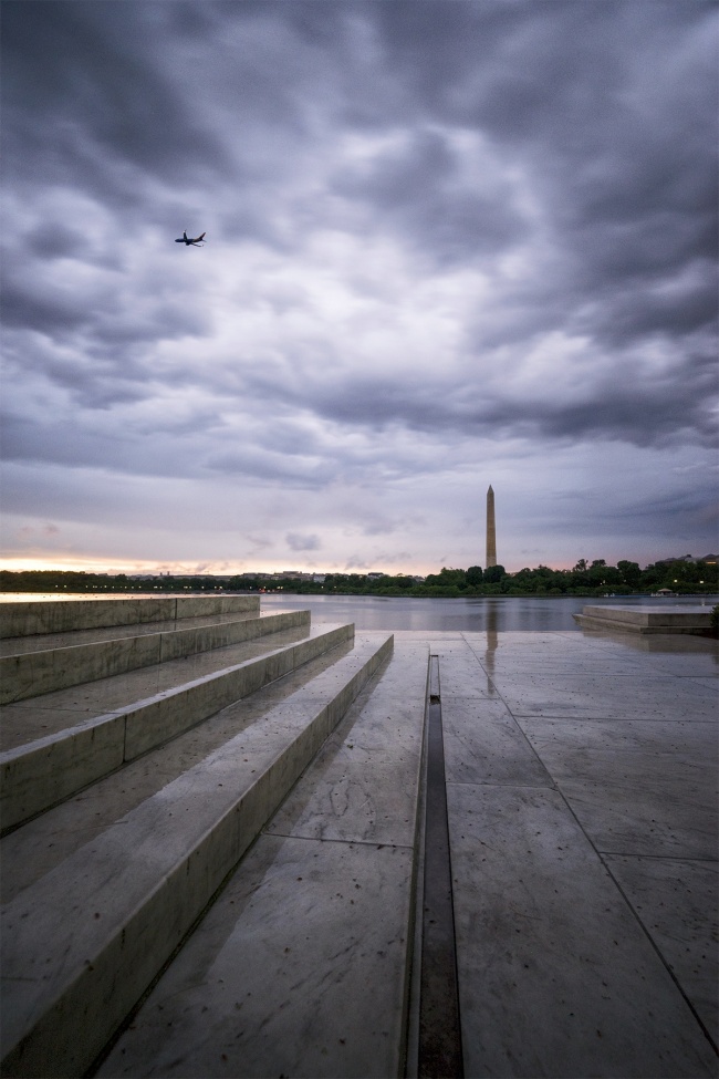 instagram, washington dc, jefferson memorial, washington monument, steps, reflection, rain, storm, clouds, sunset, airplane, tidal basin, reflective, social media, blog, facebook