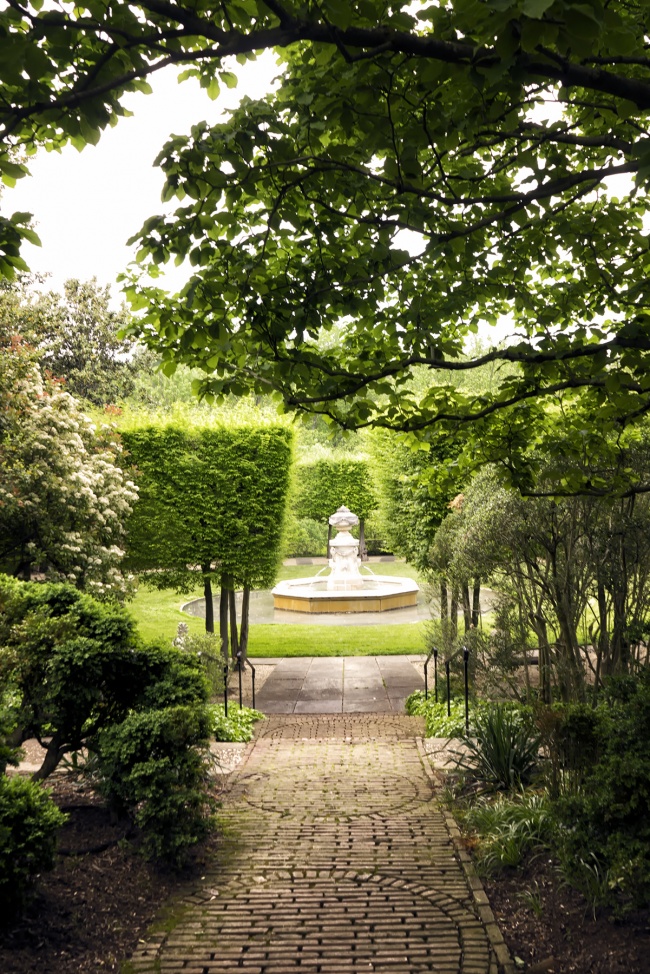 Dumbarton Oaks Garden, georgetown, washington dc, fountain, spring, fall, autumn, travel, visit, hidden gems, new find, garden,