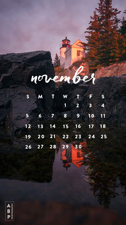 November Wallpaper Download_Angela B Pan