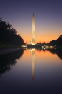 Lincoln Memorial Reflecting Pool, Sunrise, washington monument, us capitol, wwii memorial, washington dc, national mall, reflection, views, must see, early morning, orange, monuments, national mall
