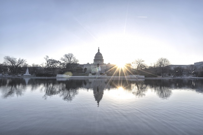 Double Sun Burst, washington dc, us capitol, capitol building, reflecting pool, dome, capitol hill, nation's capital, sunrise, sun, early morning, igdc, photowalk, meetup