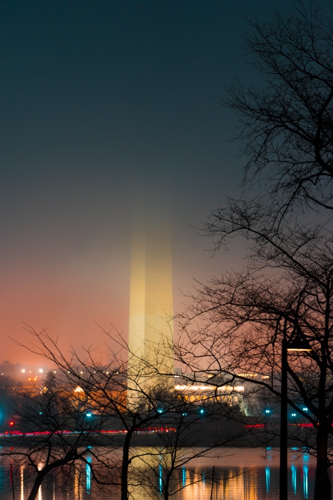 washington monument, washington dc, national mall, lights, evening, national park service, obelisk, night photography, tidal basin, sunrise, early morning