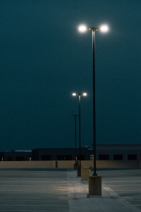 metro, sunset, virginia, parking garage