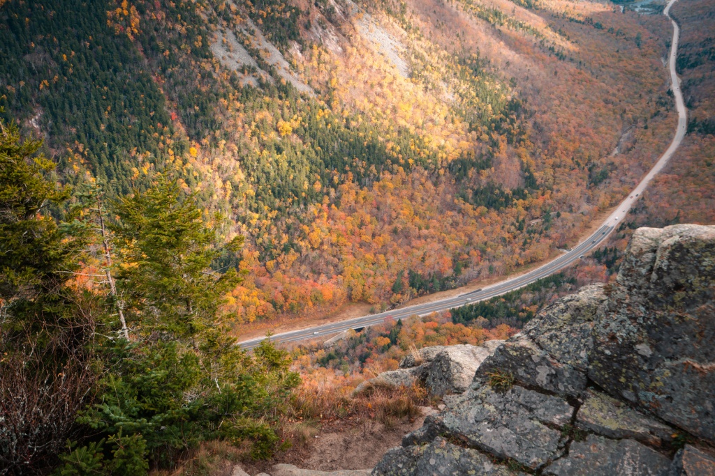 new england, new hampshire, crawford notch, mount willard, trail, hike, carroll county, white mountains, white mountains national forest