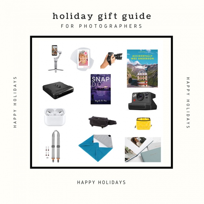 holidays, gift guide, photographers, photo, photogaphy gifts, gift ideas, holiday gift guide for photographers