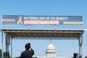 solidarity against aapi hate, aapi hate, washington dc, national mall, us capitol, hate crimes, asian community, rally