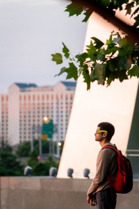 solar eclipse, partial eclipse, sunrise, eclipse viewing glasses